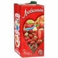 Сок Любимый Клубника 1 л